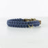 Touch of Leather Dog Collar - Navy by Molly And Stitch US