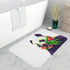 Memory Foam Bath Mat / Pop Art Panda by inQue.Style