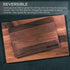 Large Walnut Wood Cutting Board by Virginia Boys Kitchens