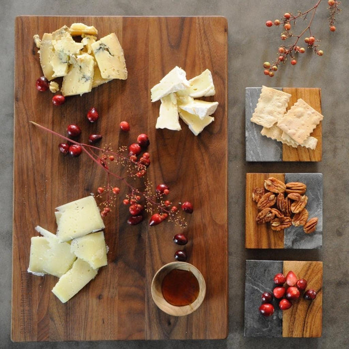 Small Walnut Wood Cutting Board by Virginia Boys Kitchens