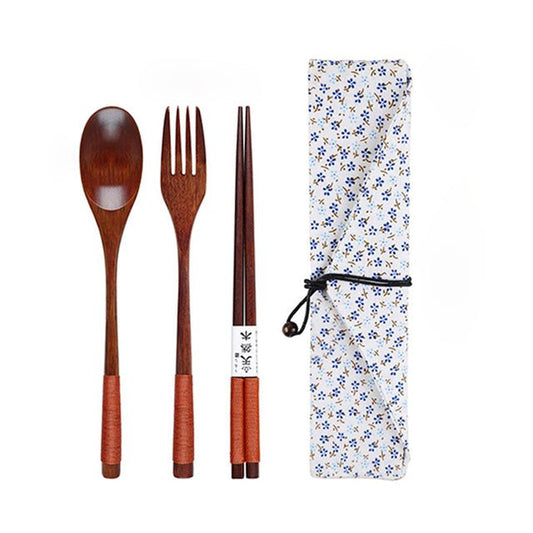 Wooden  Cutlery Sets by Living Simply House