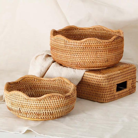 Woven Kitchen Basket by Living Simply House